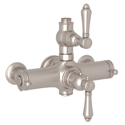 Rohl Acqui Exposed Therm Valve With Volume And Temperature Control, Lever Handles - A4917LM
