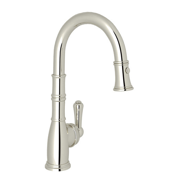 Perrin & Rowe Georgian Era Pull-Down Bar/Food Prep Kitchen Faucet