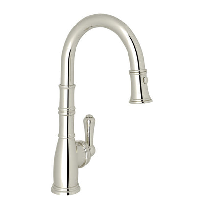 Perrin & Rowe Georgian Era Pull-Down Bar/Food Prep Kitchen Faucet