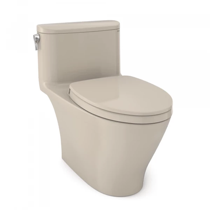 TOTO Nexus Elongated One-Piece Toilet, 1.28 GPF Universal Height, Washlet+ Connection