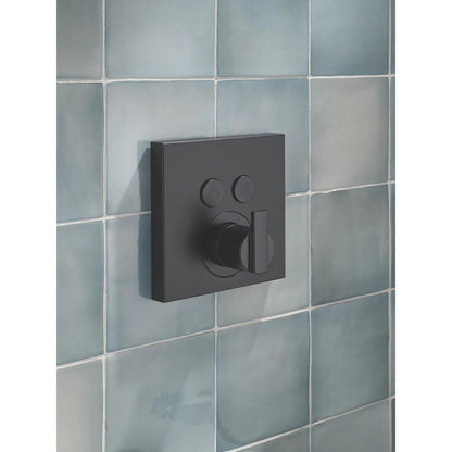 Delta SelectChoice Ara Angular Modern Push-Button Shower Trim - T37T267
