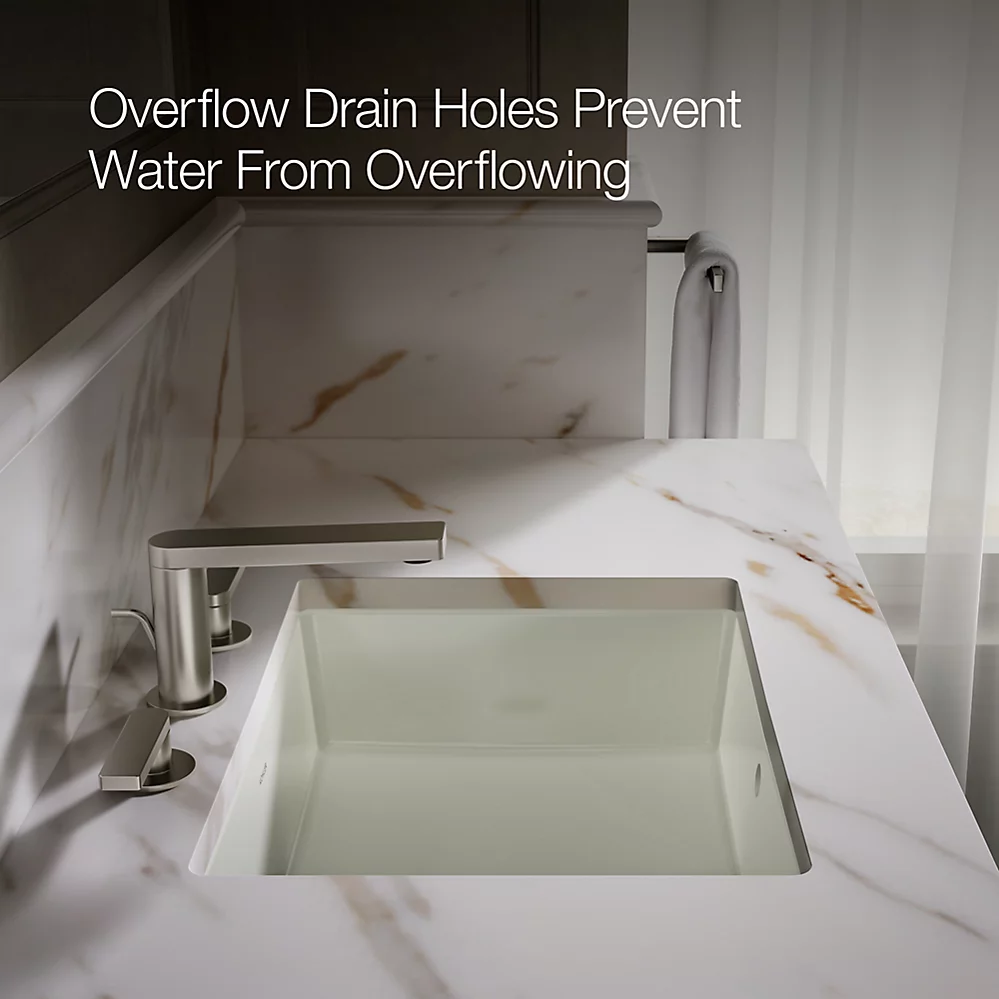 Kohler Verticyl 19-3/4" Rectangular Undermount Bathroom Sink - K-2882