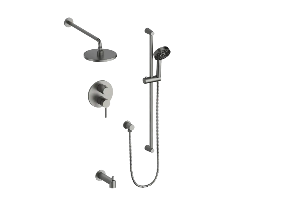 Vogt Wörgl 3-Way Pressure Balanced Shower System Trim Only - TM.OR.310.310.CC