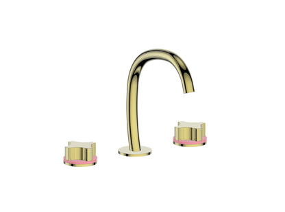 Vogt Mond 8" C.C. Lavatory Faucet With Pop-Up Drain - Crescent Handle - BF.M2.1331