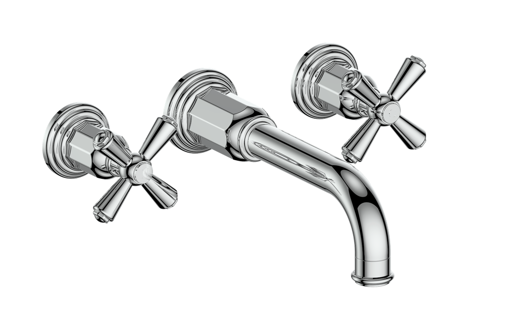 Vogt Carinthia 8" C.C. Wall Mount Lavatory Faucet Trim Only - TM.CX.1510