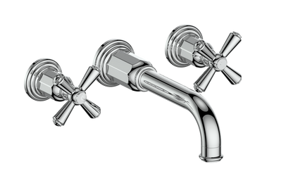 Vogt Carinthia 8" C.C. Wall Mount Lavatory Faucet Trim Only - TM.CX.1510