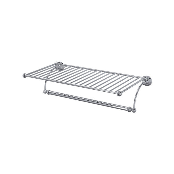 Perrin & Rowe Edwardian Wall Mount Towel Shelf