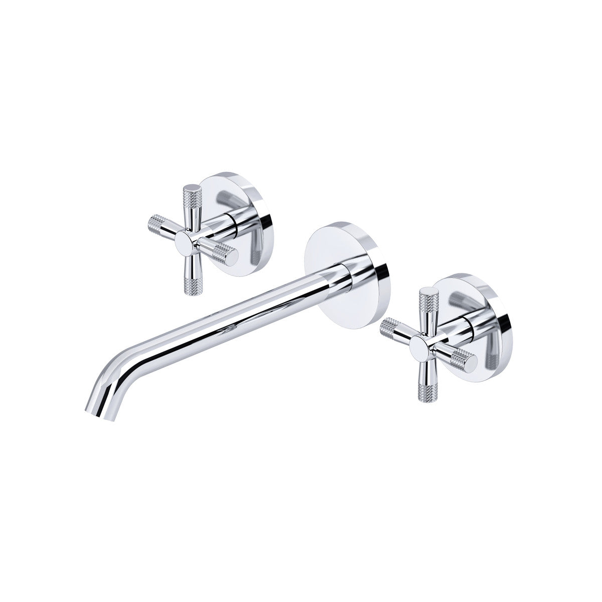 Rohl Amahle Wall Mount Lavatory Faucet Trim, Cross Handles - TAM08W3XM