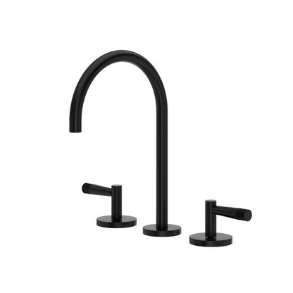 Rohl Amahle Widespread Lavatory Faucet With C-Spout & Lever Handles - AM08D3LM