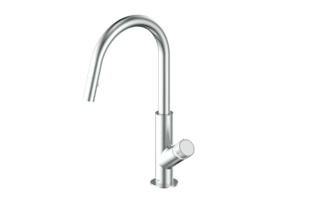 Vogt Mond 16" Kitchen Faucet in Stainless Steel, KF.16M1.1504.SS