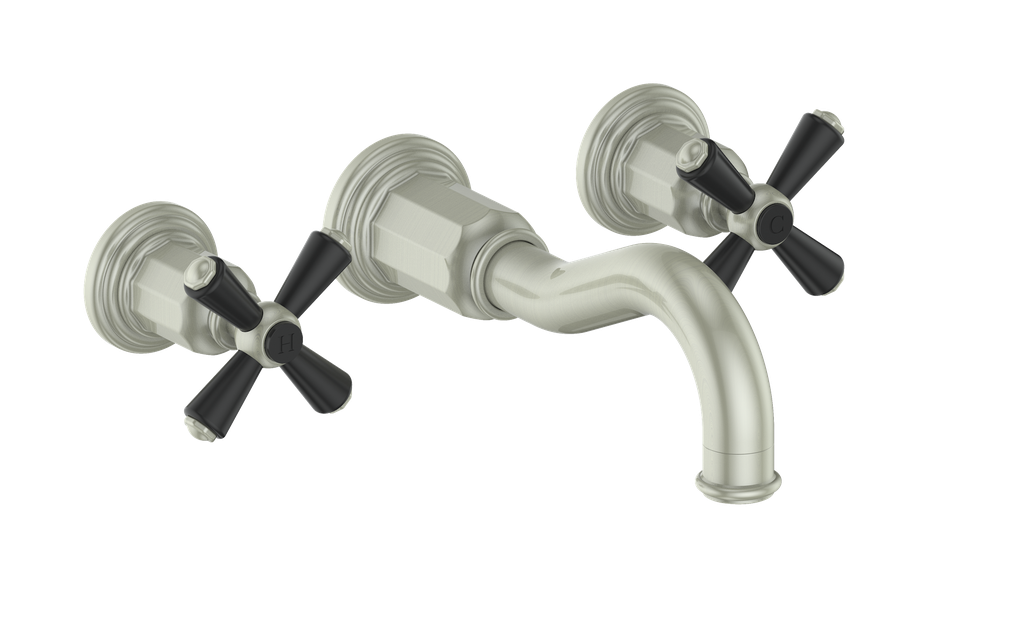 Vogt Carinthia 8" C.C. Wall Mount Lavatory Faucet With Rough-In Valve - BF.CX.1520.CC