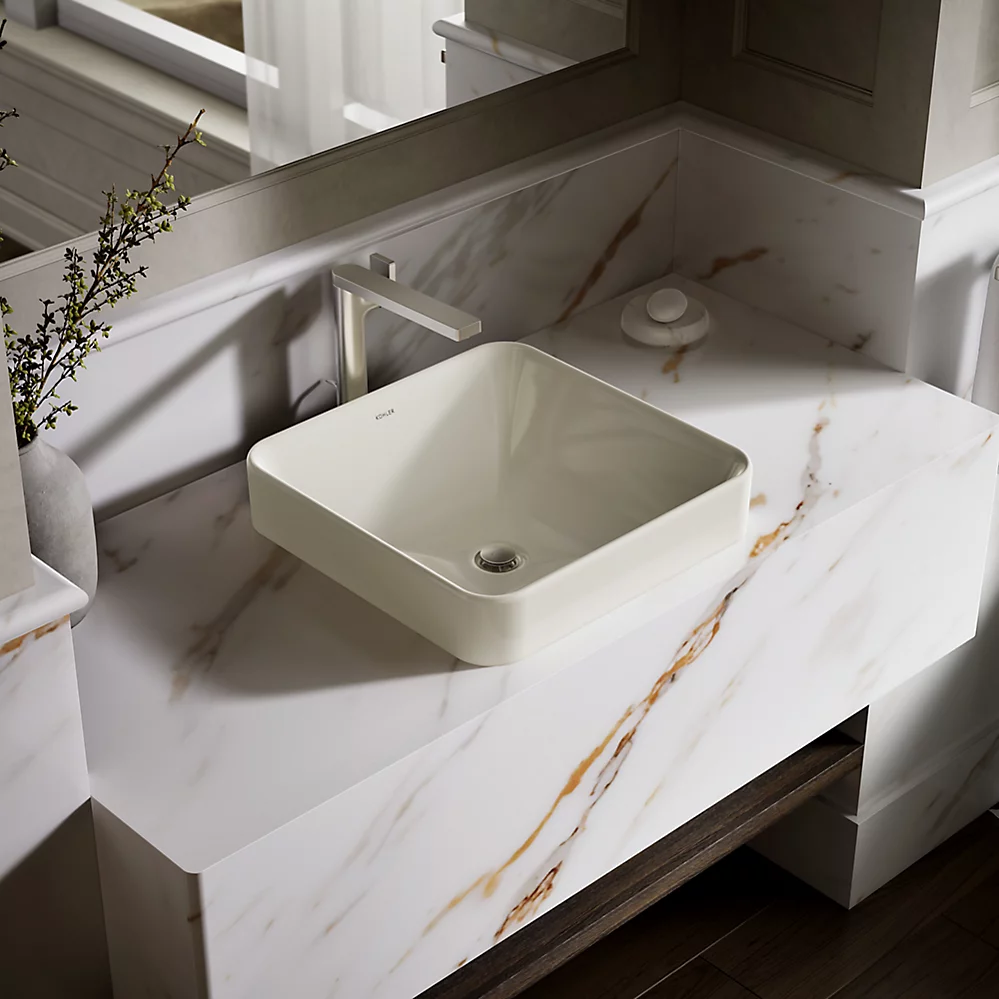 Kohler Vox 16-1/4" Square Vessel Bathroom Sink K-2661
