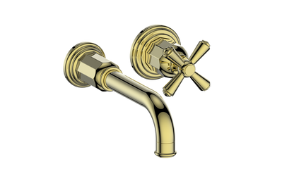 Vogt Carinthia 8" C.C. Wall Mount Single Handle Lavatory Faucet With Rough-In Valve - BF.CX.1410