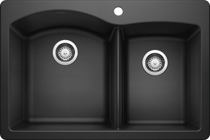 Blanco Diamond 1¾ Bowl Silgranit Dual Mount Kitchen Sink