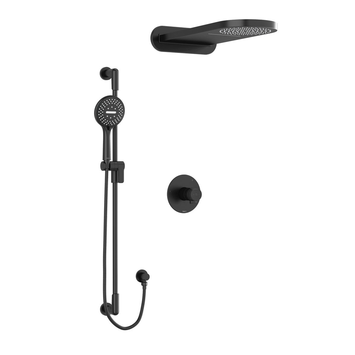 Riobel Parabola Shower Kit 2745 With Rough-In Valve - KIT2745PB