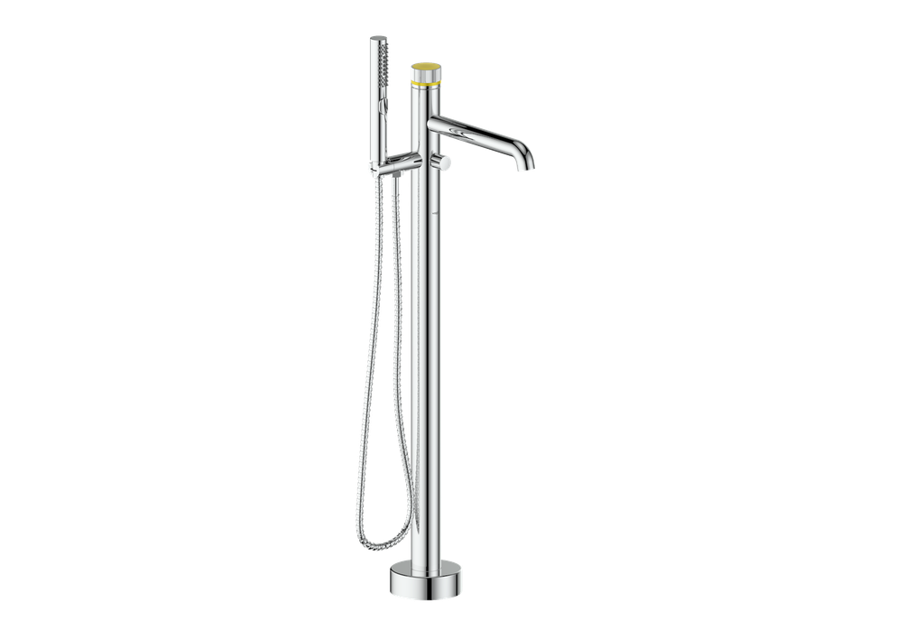 Vogt Mond High-Flow Floor-Mount Tub Filler