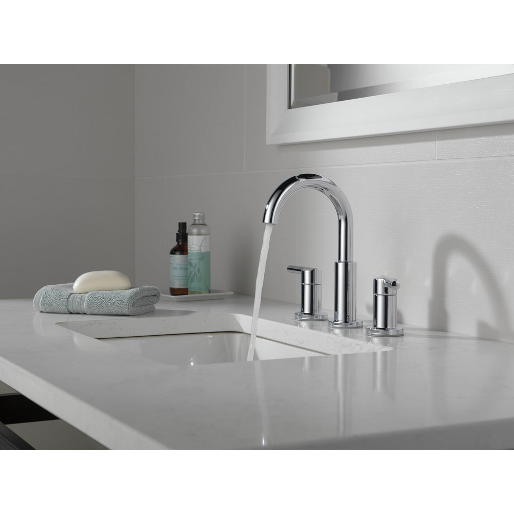 Delta Nicoli Two Handle Widespread Pull-Down Bathroom Faucet - 35749LF