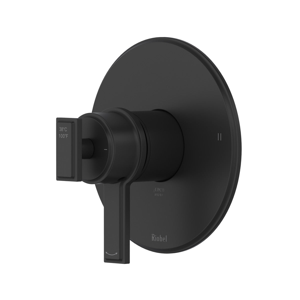 Riobel Manifesto 1/2" Therm & Pressure Balance Trim With 2 Functions (No Share) - TMF44