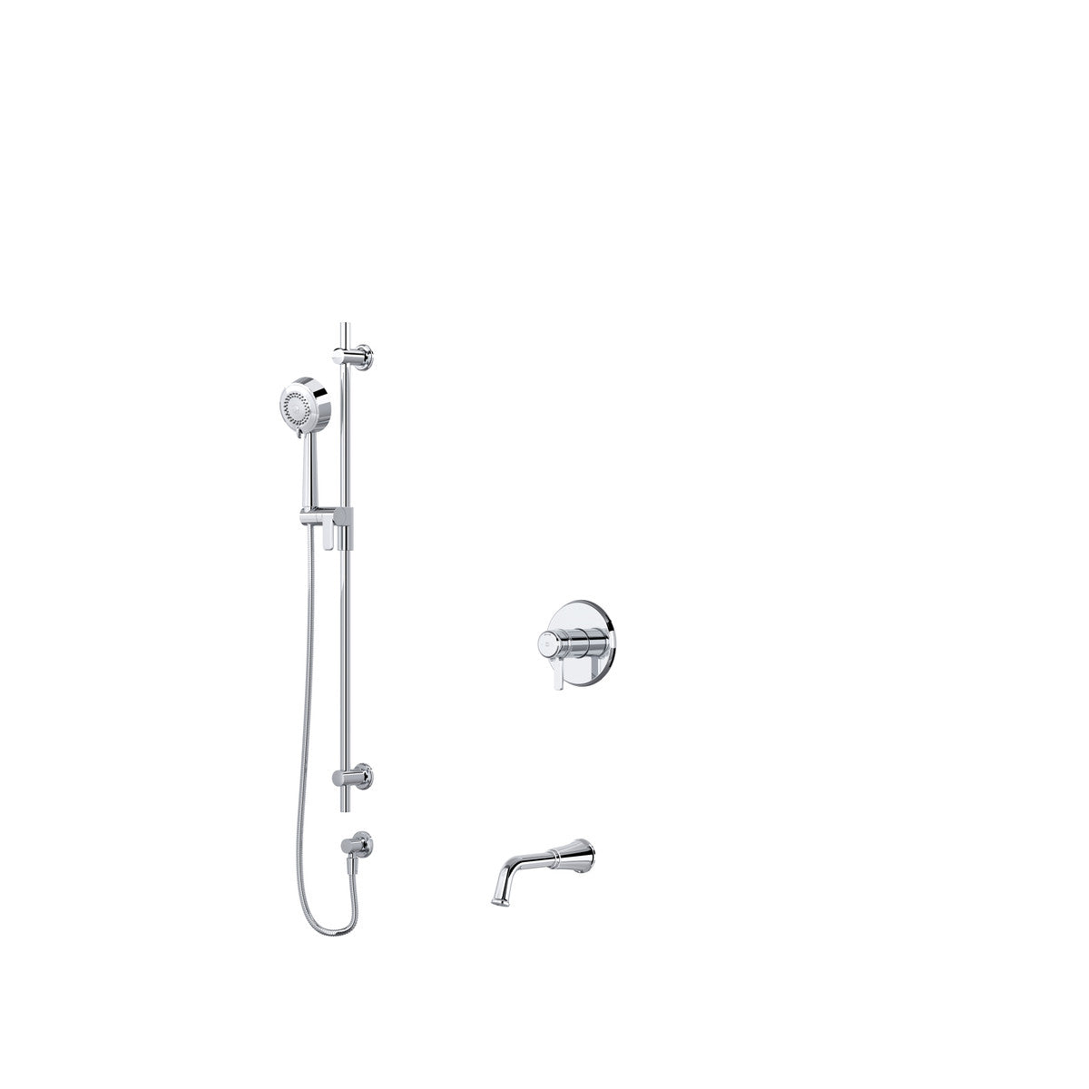 Riobel Momenti Shower Kit 1244 Trim Only Plastic Plate - TKIT1244MMRDJ