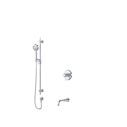 Riobel Momenti Shower Kit 1244 Trim Only Plastic Plate - TKIT1244MMRDJ