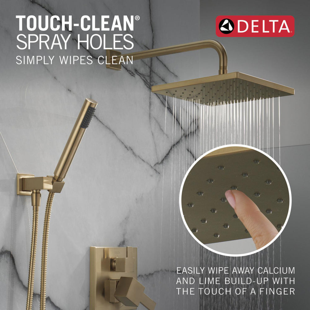 Delta T342701 Modern Monitor 14 Series Angular Raincan Shower Trim with Hand Shower