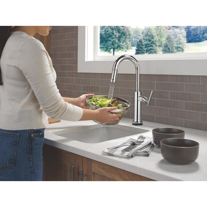 Delta Altado Touchless Pulldown Bar/Prep Faucet - 9986TL