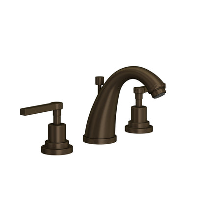 Rohl Lombardia Widespread Lavatory Faucet With C-Spout & Lever Handles - A1208LM-2