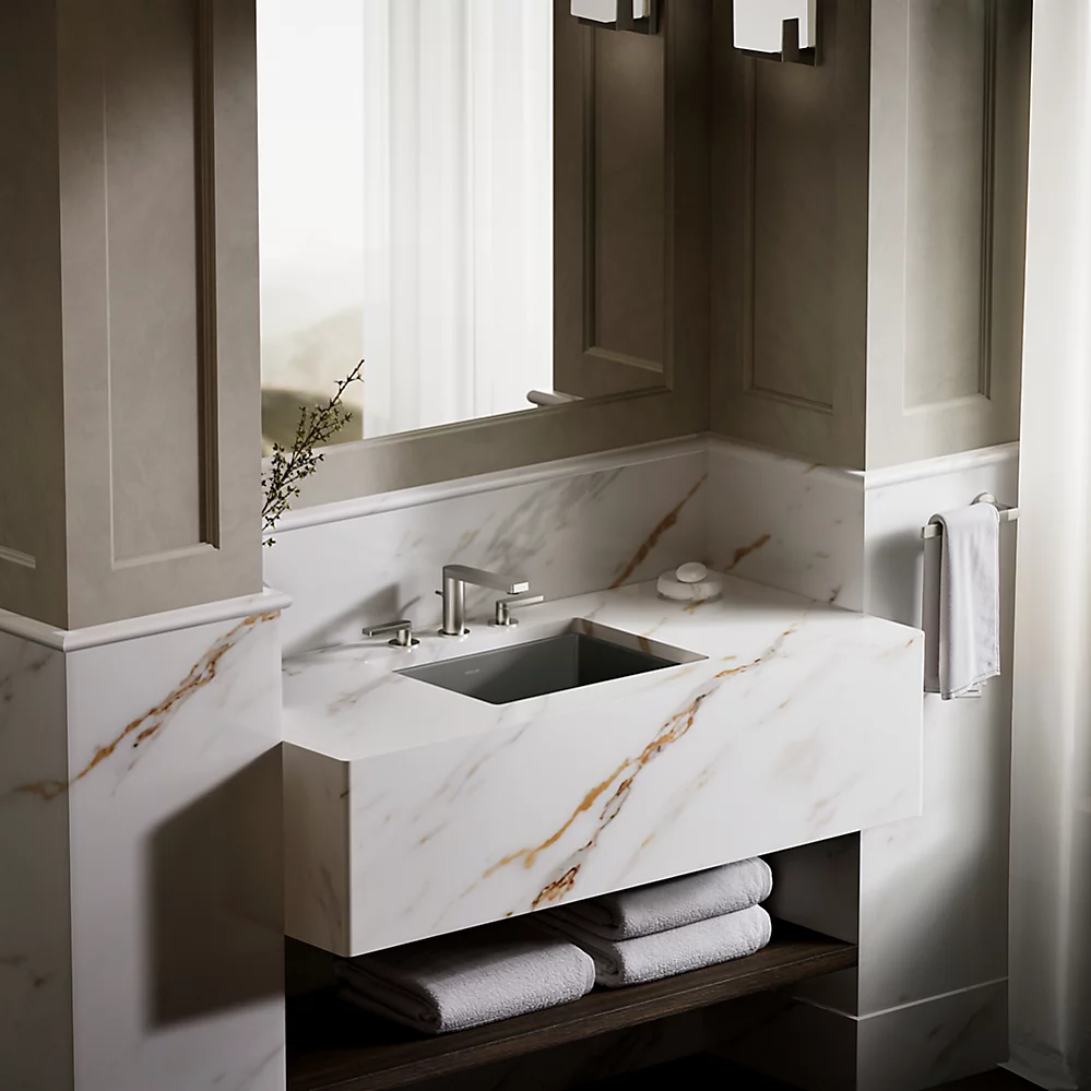 Kohler Verticyl 19-3/4" Rectangular Undermount Bathroom Sink - K-2882