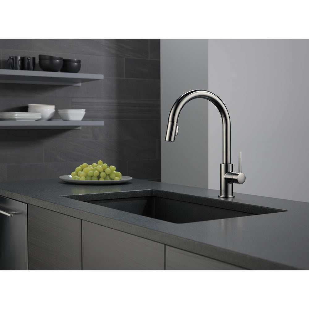Delta Trinsic Single Handle Pull-Down Kitchen Faucet 1.8 GPM