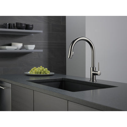 Delta Trinsic Single Handle Pull-Down Kitchen Faucet 1.8 GPM