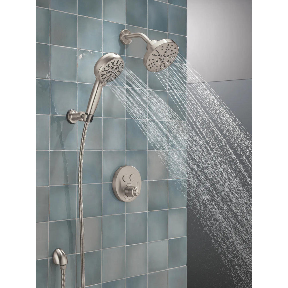 Delta Trinsic SelectChoice Round Contemporary Push-Button Shower Trim - T37T259