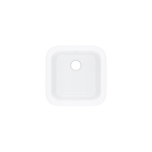 Rohl Allia 18" Fireclay Single Bowl Bar/Food Prep Kitchen Sink - 5927