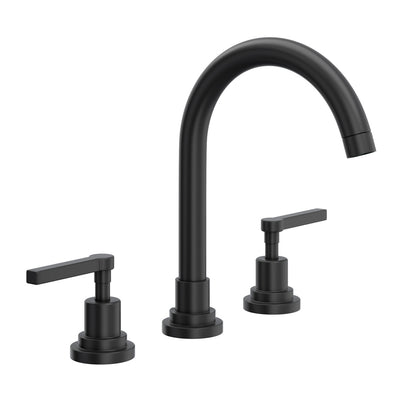 Rohl Lombardia Widespread Lavatory Faucet With C-Spout & Lever Handles - A2208LM-2