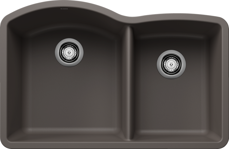 Blanco Diamond U 1¾ Silgranit Undermount Kitchen Sink