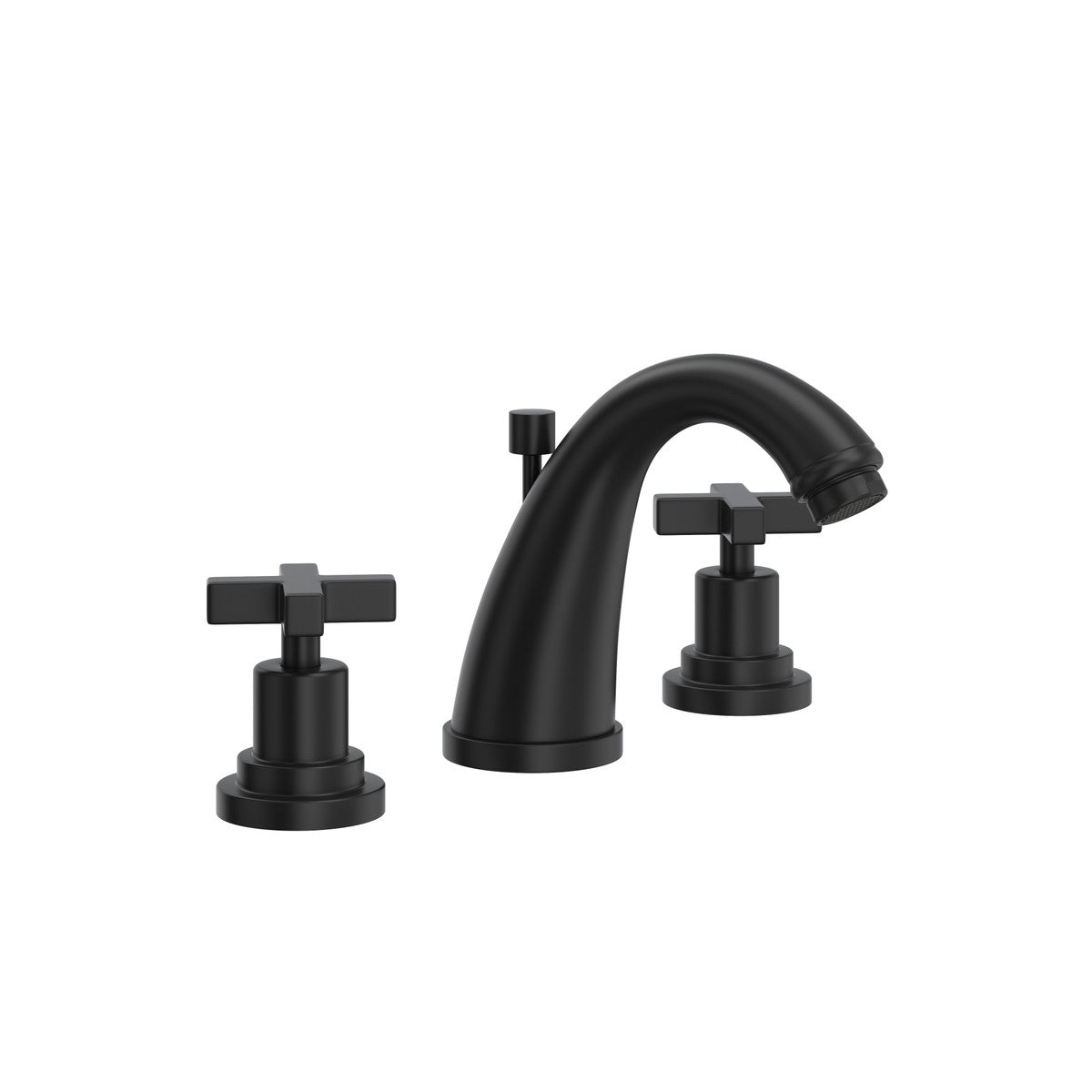Rohl Lombardia Widespread Lavatory Faucet With C-Spout & Cross Handles - A1208XM-2