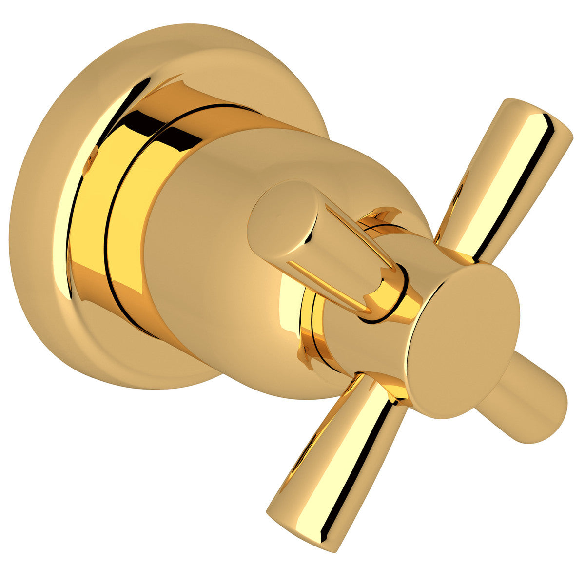 Perrin & Rowe Holborn Trim For Volume Control & 4-Port Dedicated Diverter With Cross Handle