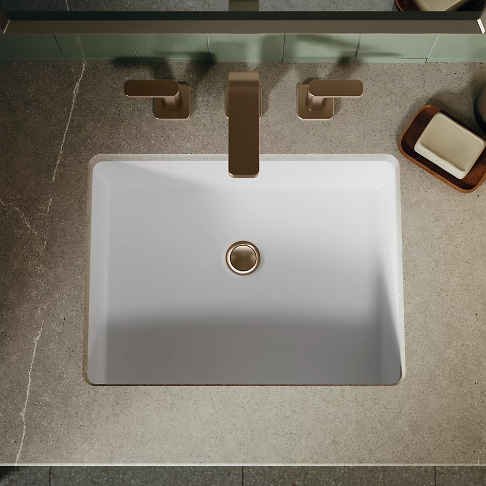 Kohler Verticyl 19-3/4" Rectangular Undermount Bathroom Sink