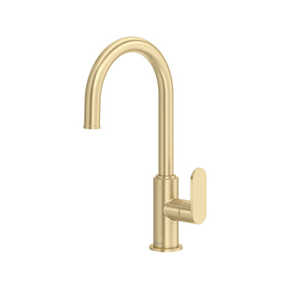 Riobel Arca Bar/Food Prep Kitchen Faucet With C-Spout Single Spray 1.8 GPM