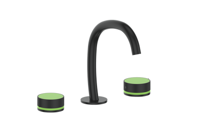 Vogt Mond 8" C.C. Lavatory Faucet With Pop-Up Drain - Moon Handle - BF.M1.1331