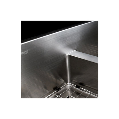 Vogt Lavanttal 16-Gauge Undermount Double-Bowl Stainless Steel Kitchen Sink with Bottom Grid - KS.3418.L16R-64