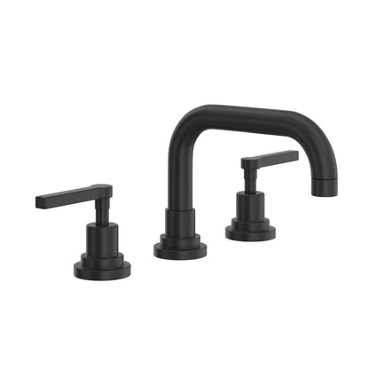 Rohl Lombardia Widespread Lavatory Faucet With U-Spout & Lever Handles - A2218LM-2