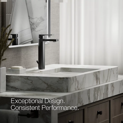 Kohler Parallel Tall Single-Handle Bathroom Sink Faucet, 1.2 GPM