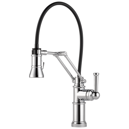Brizo Artesso Single Handle Articulating Kitchen Faucet