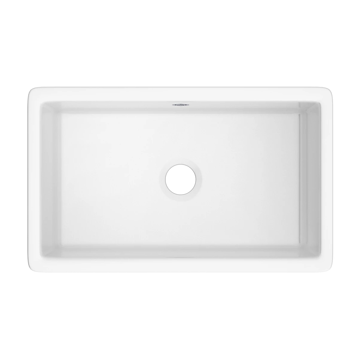 Shaws Shaker 30" Single Bowl Undermount Or Drop-In Fireclay Kitchen Sink - UM3018