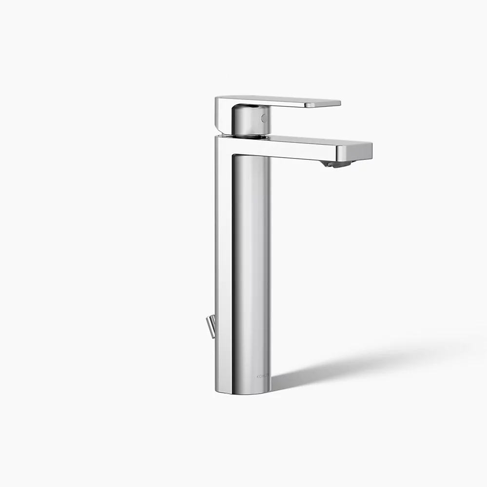 Kohler Parallel Tall Single-Handle Bathroom Sink Faucet, 1.2 GPM