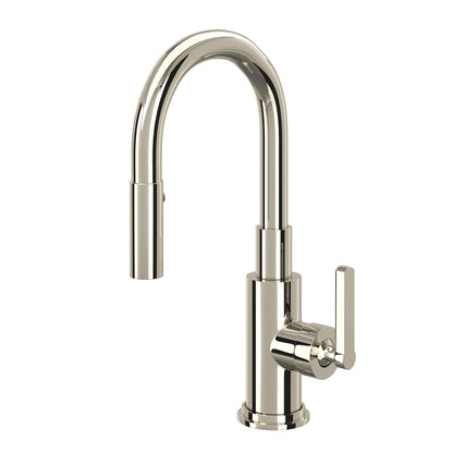 Rohl Lombardia Pull-Down Bar/Food Prep Kitchen Faucet - A3430SLM-2