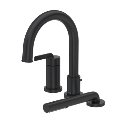 Riobel Authentica 3-Hole Pressure Balance Deck Mount Tub Filler Trim