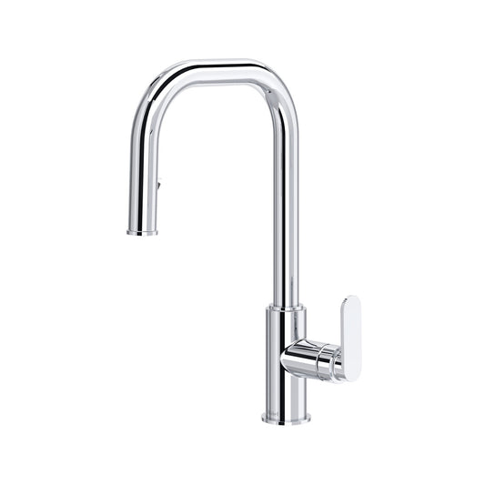 Riobel Arca Pull-Down Kitchen Faucet With U-Spout Dual Spray 1.8 GPM