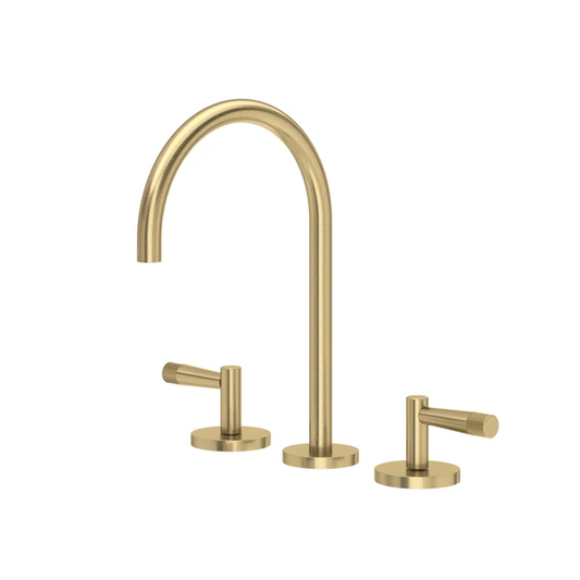 Rohl Amahle Widespread Lavatory Faucet With C-Spout & Lever Handles - AM08D3LM