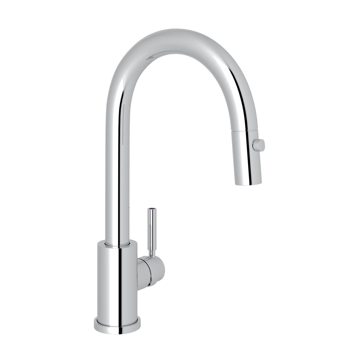 Perrin & Rowe Holborn Pulldown Bar And Food Prep Faucet With Metal Lever Handle